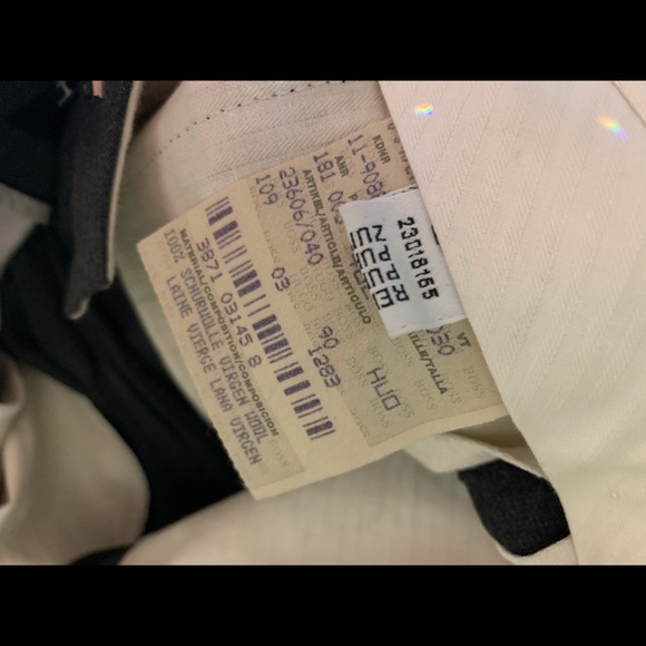 Pure New Wool Pants Size 46L Gray Inseam 34” - Picture 6 of 6